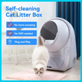 VMIDirect Self-Cleaning Cat Litter Box with Plug and Play Design featuring Scooper Young Pro X AI