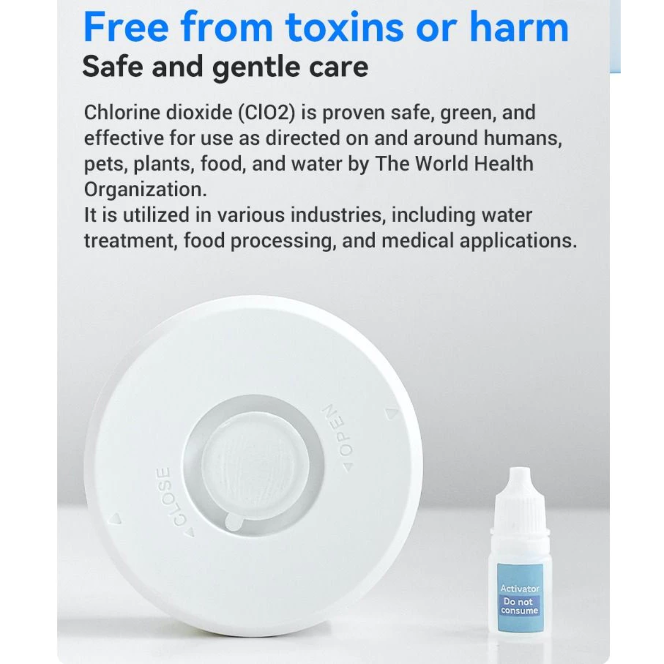VMIDirect Deodorization Hydrogel for effective odor and strain removal in various settings