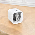 VMIDirect pet dryer enclosure with a cat inside for efficient drying after baths