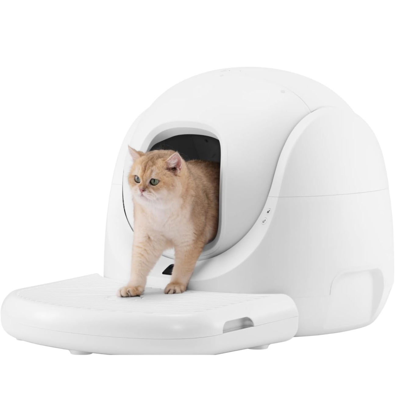 CATLINK Ramp 2 Litter Box with a modern design and front entry for easy access for cats