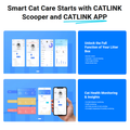VMIDirect CATLINK Smart Cat Litter Box with Scooper Pro X AI for Modern Cat Care and Health Monitoring
