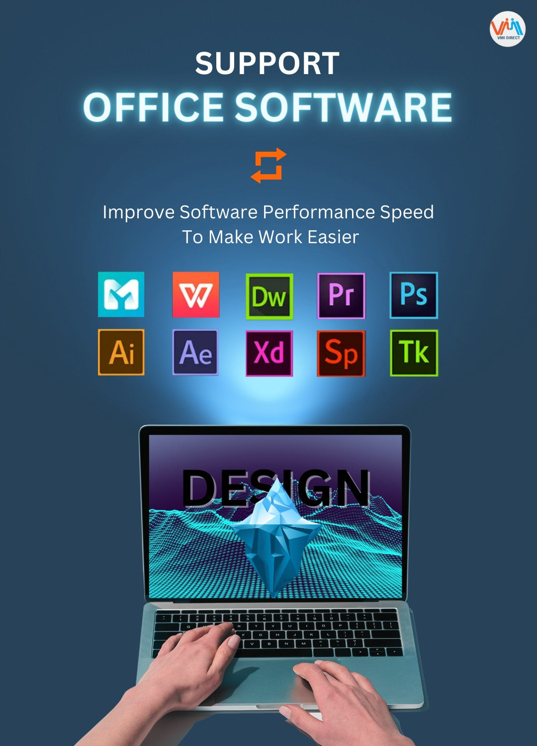VMIDirect Internal SATA Hard Drive for enhanced performance with office software applications