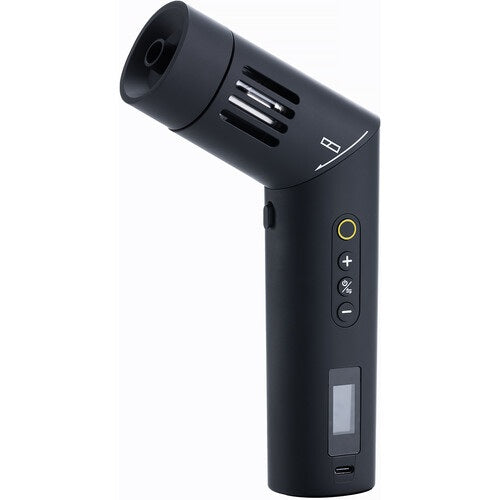 Colbor CF5 portable fog machine featuring a sleek design and user-friendly controls for photography setups