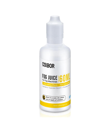 COLBOR fog machine liquid for COLBOR CF5 in 60ML bottle for creating long-lasting fog effects