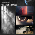 Fog machine liquid for COLBOR CF5 demonstrating cinematic effects in various settings