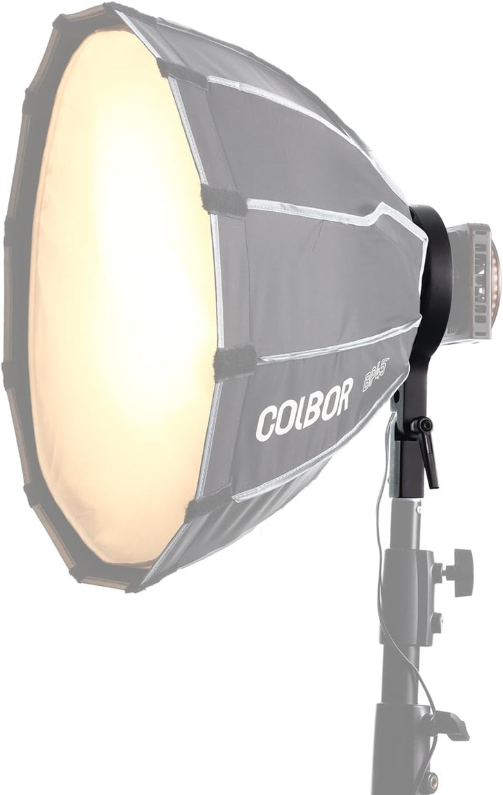 COLBOR Light Softbox with MAR Light Mount Adapter for Enhanced Photography Lighting