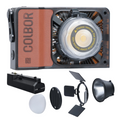 COLBOR W60 portable LED light with accessories for professional lighting setups