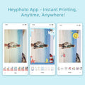 VMIDirect Color Photo Printer Kit with Heyphoto App for Instant Printing Anywhere