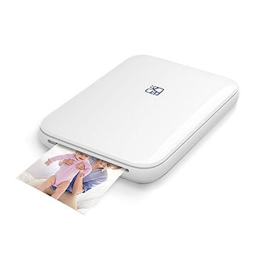 VMIDirect Color Photo Printer Kit printing high-quality images with a sleek white