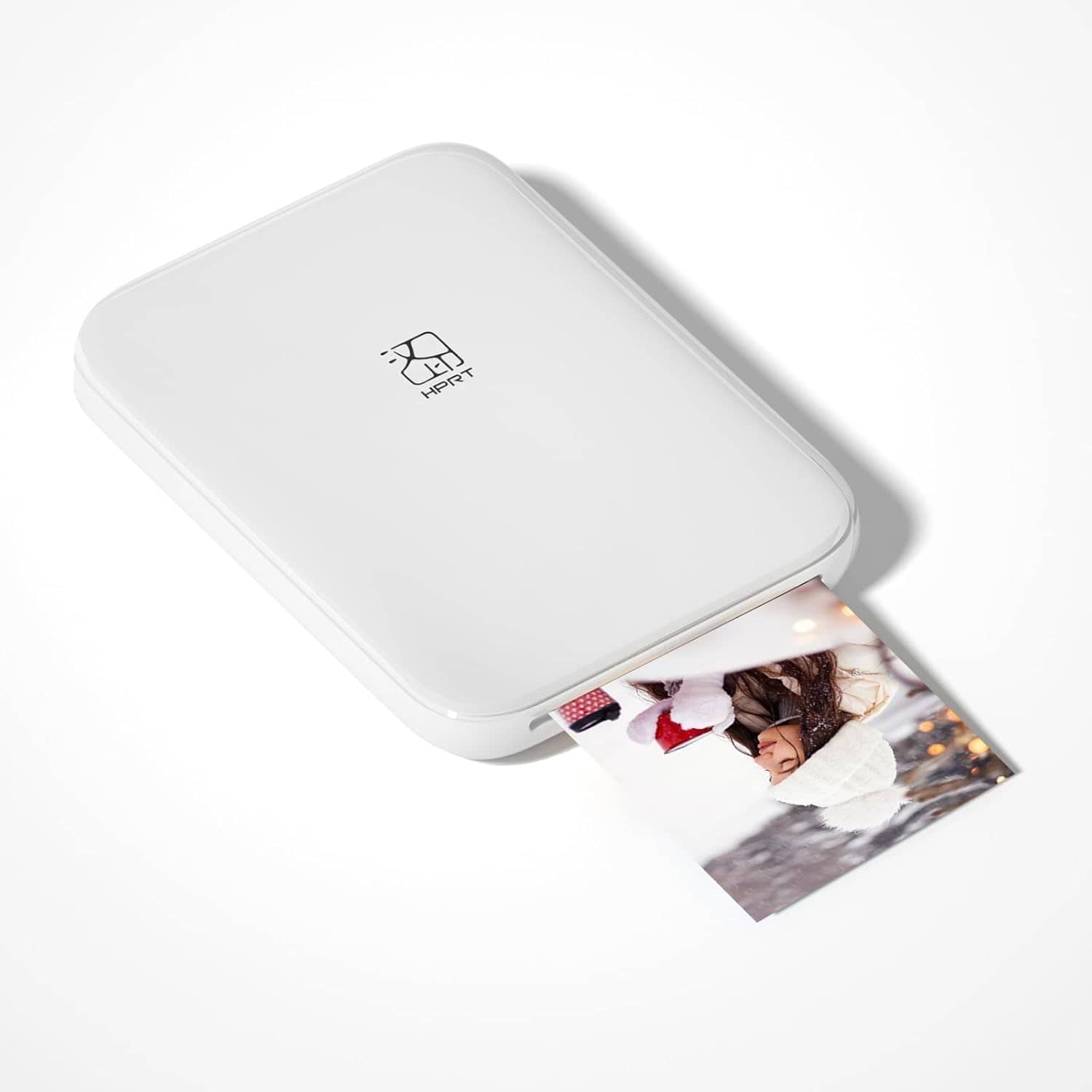 VMIDirect Color Photo Printer Kit printing high-quality images with a sleek white design