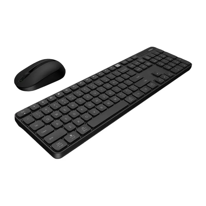 VMIDirect Wireless Mouse and Keyboard set in sleek black design for efficient computing
