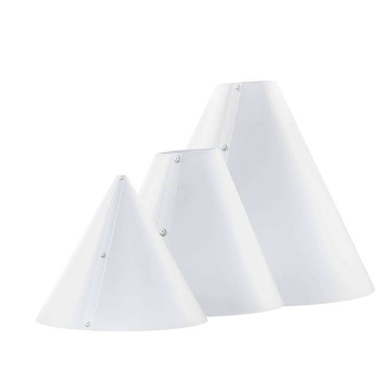 Set of three VMIDirect Cone Flash Diffusers for photography light, ideal for softening harsh light