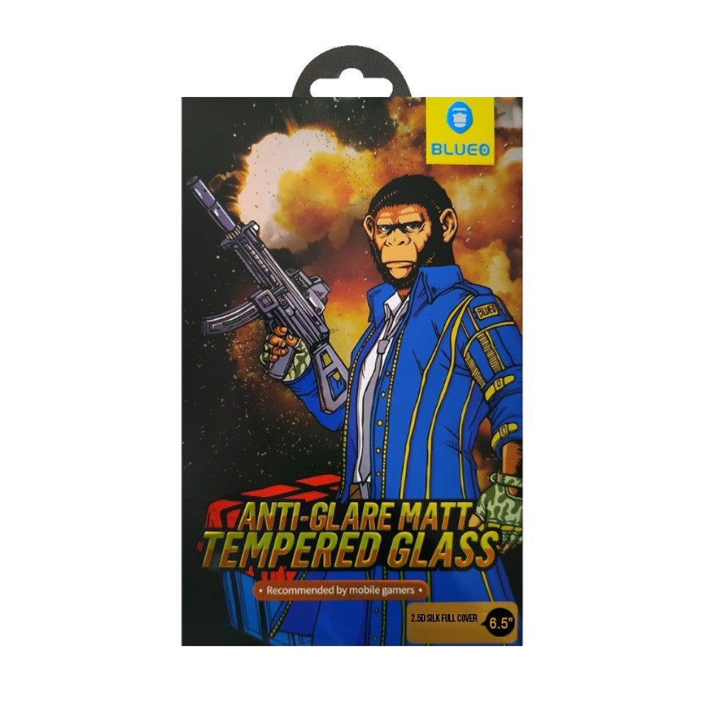 Blueo Anti-Glare matt tempered glass, Recommended by mobile gamers / VMI Direct