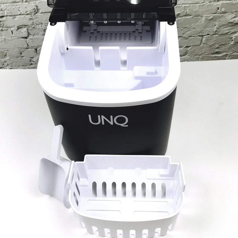 UNQ Portable New Type Ice Maker Automatic 15KG Quick Ice Maker Small Ice Maker Pop Bullet Round Ice Cube Maker Portable Automatic Electric Household Mini Square Shape Three Steps Ice Making Machine  by Hicon -  VMI DIRECT