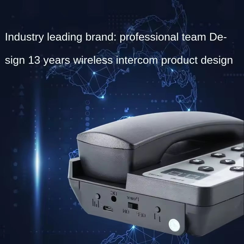 Daytech CI10 Phone Intercom wireless device with handset and control buttons