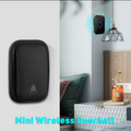 Daytech DB09 Doorbell for Home mini wireless doorbell installed inside a modern living room