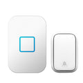 Daytech DB09 Doorbell for Home white wireless doorbell button and receiver set