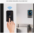 DAYTECH DB27 Doorbell for home showing no wiring required and wireless plug and play design