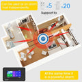 Rechargeable Siren for Office and Shop with support for multiple sensors in a home layout for security