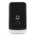 DAYTECH waterproof doorbell black and silver home security alarm system