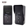 Waterproof Two Way Communication Doorbell intercom system with black compact design