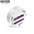 Wifi Smoke Detector with battery compartment for home security alarm system