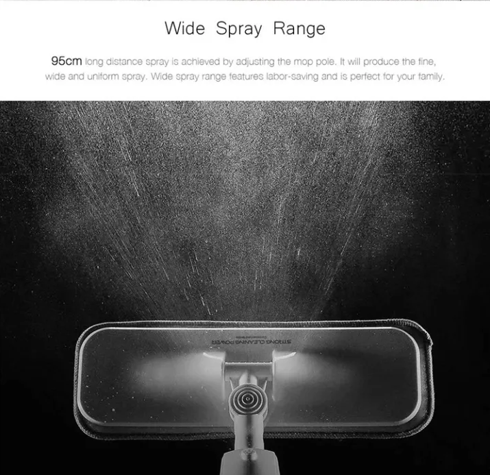VMIDirect Water Spray Mop with wide spray range for efficient cleaning and easy usage