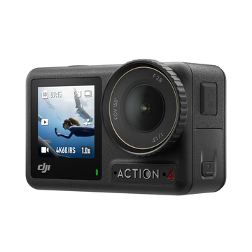 VMIDirect DJI Action 4 Camera with 4K video quality and compact design for adventure filming