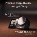 VMIDirect action camera with 1/1.3 sensor for stunning low-light imaging and vivid color performance