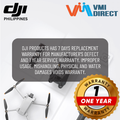 VMIDirect action camera warranty information including replacement and service details