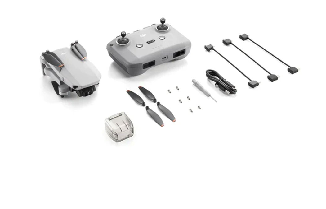VMIDirect camera drone with remote control, propellers, and accessories for aerial photography