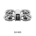 VMI Direct DJI Neo 4K Camera Drone front view with protective propeller guards in white
