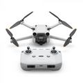 DJI Mini 3 drone with 4K camera and remote controller in white from VMIDirect