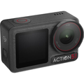 DJI Osmo Action 5 Pro camera Standard Combo showing compact black action camera with front LCD screen and wide-angle lens