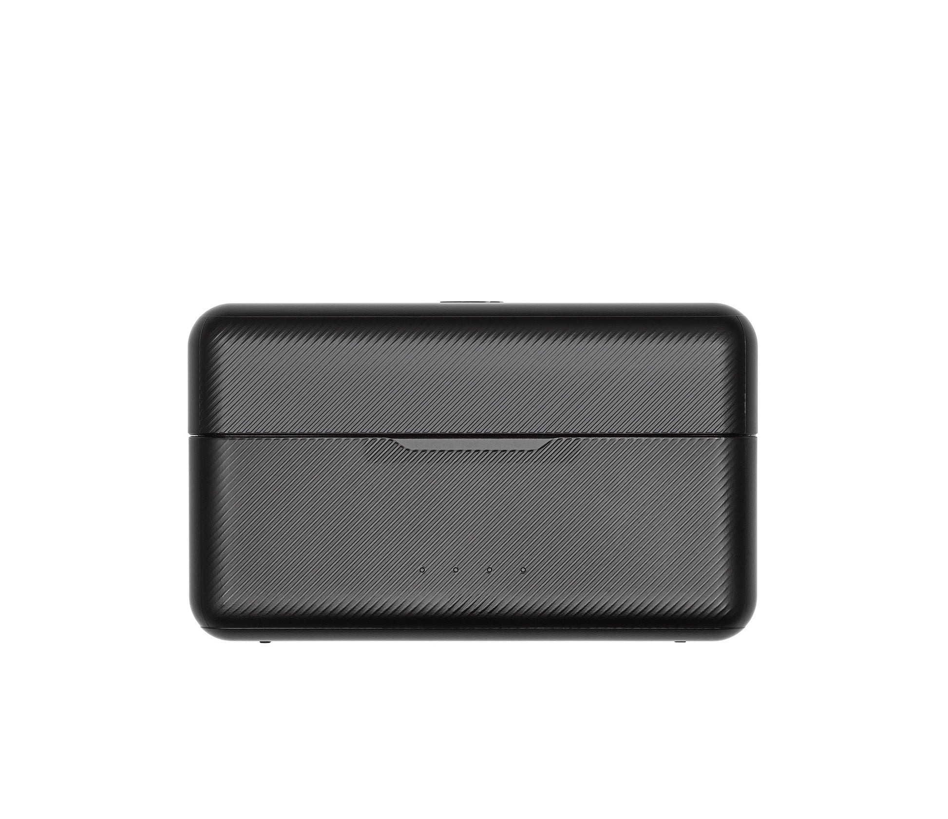 VMIDirect wireless microphone charging case with sleek design for lapel microphone convenience