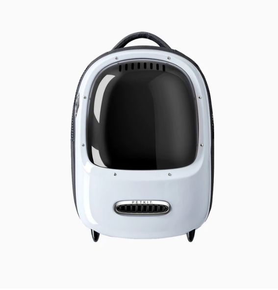 Dome Cat Dog Carrier Backpack with a sleek design and spacious interior for comfortable pet travel