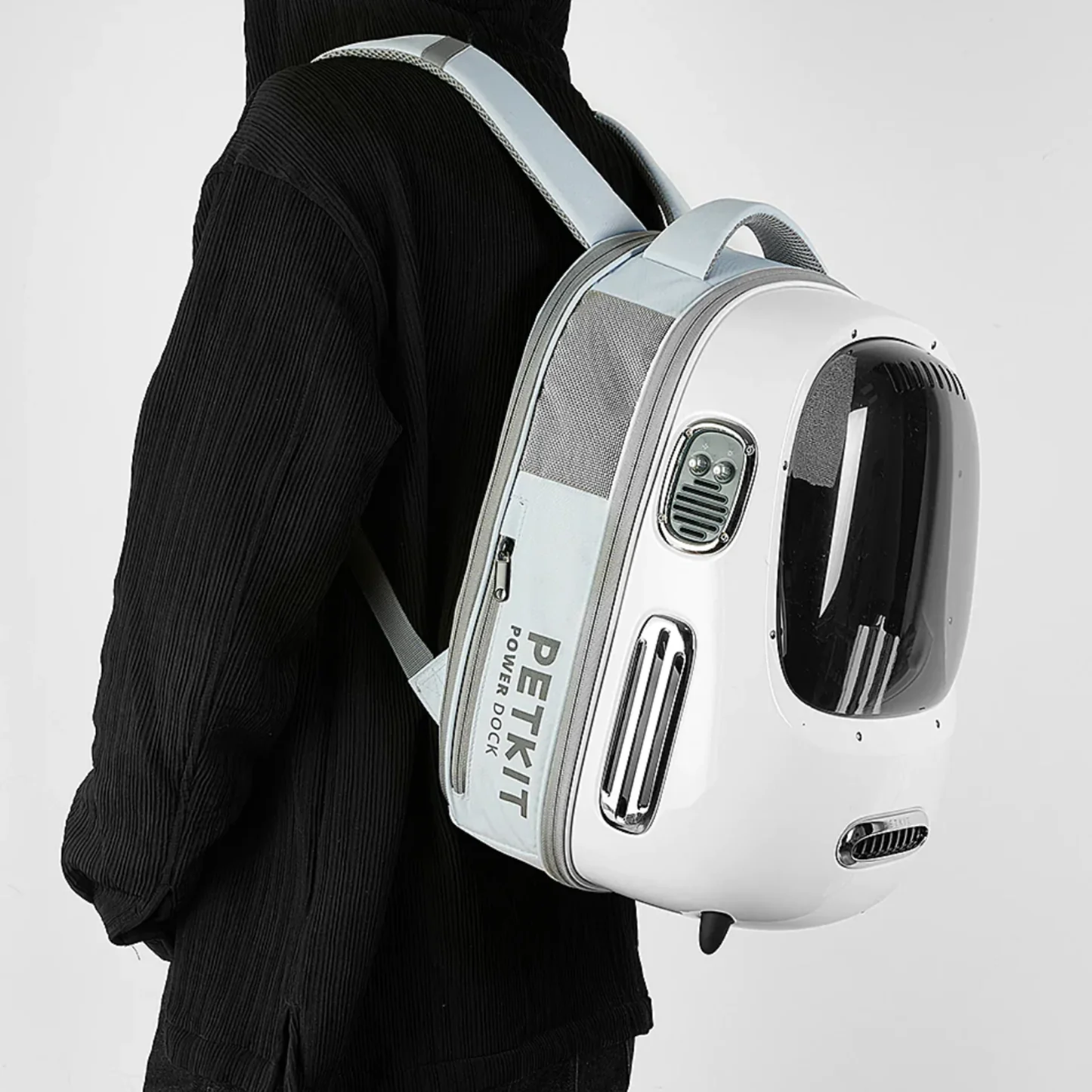 Dome Cat Dog Carrier Backpack by VMIDirect with transparent window for stylish pet transport
