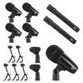 Dynamic Drum Microphone Kit featuring multiple microphones and accessories for optimal sound capturing