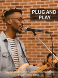Dynamic microphone amplifier 48V for easy plug and play audio setup