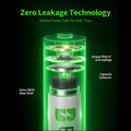 EBL 2300mAh AA rechargeable batteries showcasing zero leakage technology for safe use in kids toys
