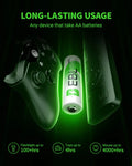 EBL 2800mAh AA rechargeable batteries for long-lasting usage in devices like remotes and game controllers