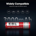 VMIDirect 3.7V 3000mAh lithium ion battery rechargeable battery with high capacity for long device usage