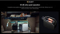 DELTA 3 Portable Power Station by VMIDirect inside a camper van showcasing ultra-quiet 30 dB operation