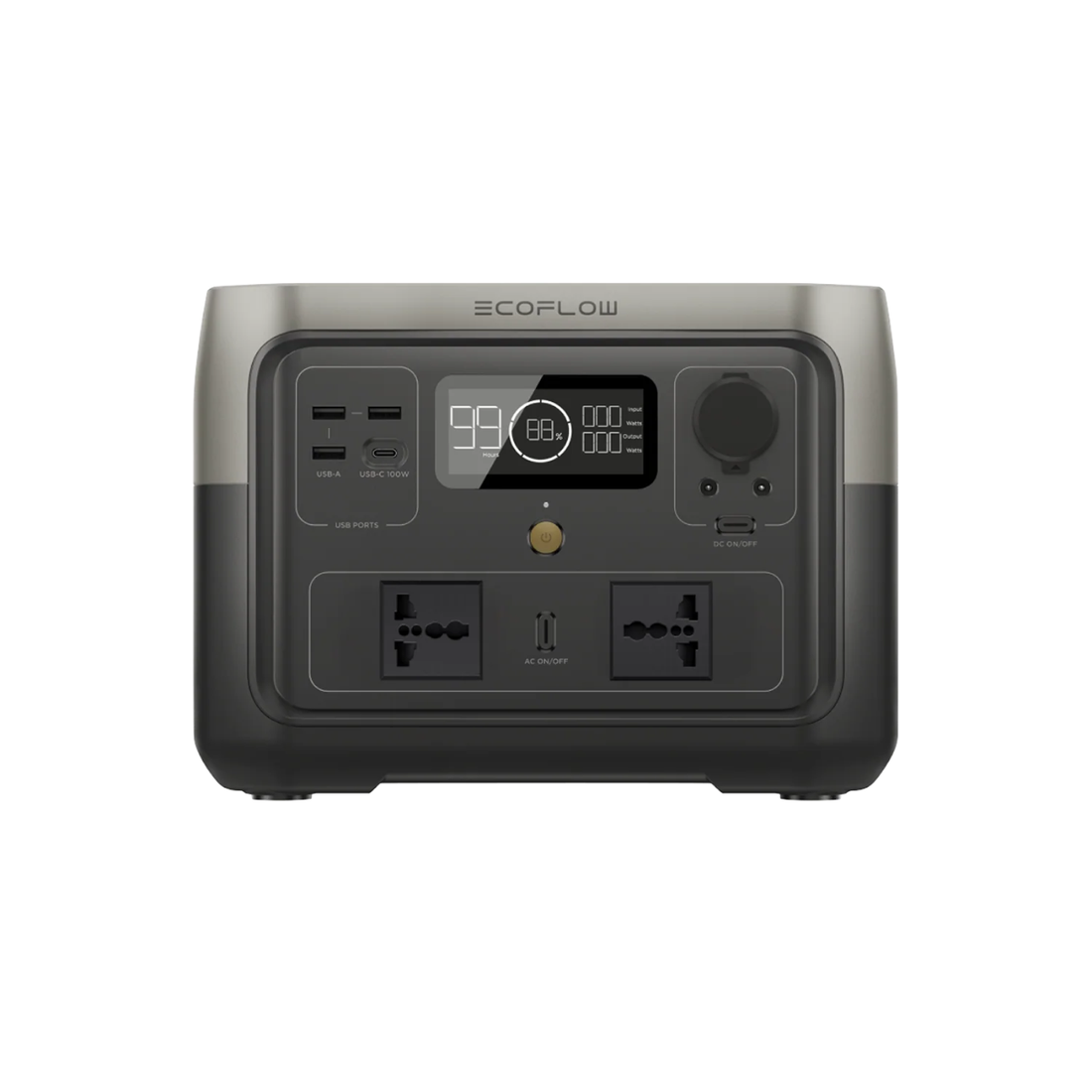 VMIDirect portable power station with multiple outlets and digital display for outdoor and emergency use