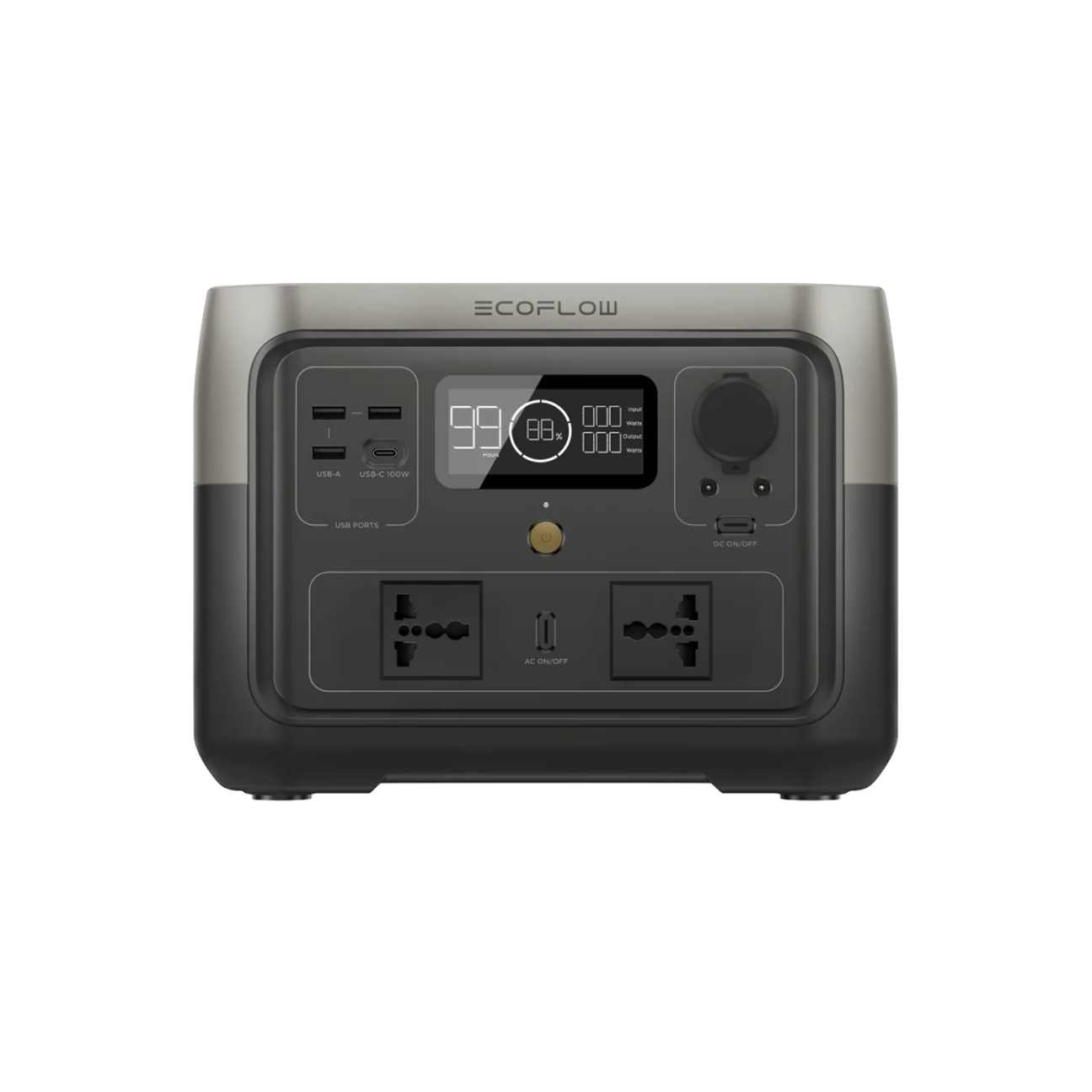 VMIDirect portable power station with multiple outlets and digital display for outdoor and emergency use