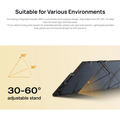 VMIDirect Portable Power Station with adjustable stand for optimal performance with portable solar panel