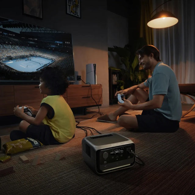 EcoFlow River 3 Max portable power station with multiple ports and digital display