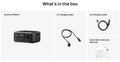 EcoFlow RIVER 3 portable power station with AC charging cable, car charging cable, and quick start guide
