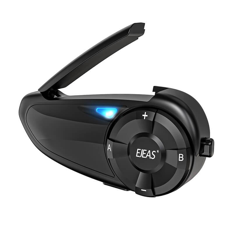 VMIDirect Motorcycle Bluetooth 5.1 Helmet Intercom with Easy Access Control Buttons