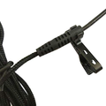 VMIDirect Lapel Microphone featuring a sturdy clip and braided cable for external microphone for action camera